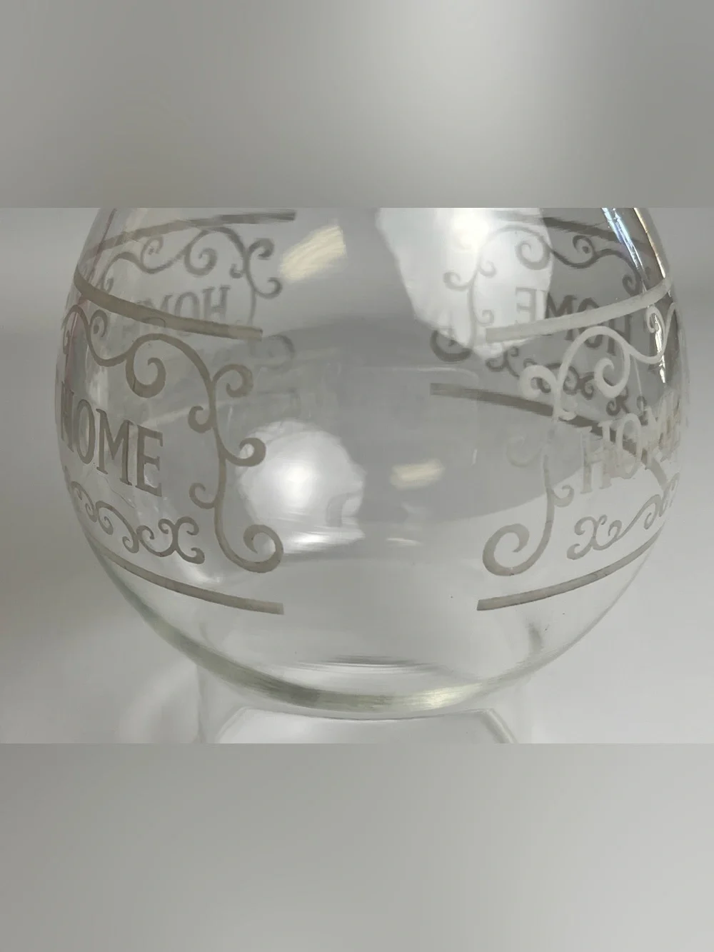 Home Sweet Home Borosilicate Kerosene Oil Lamp Chimney 3” x 8 3/4” - Picture 11 of 12